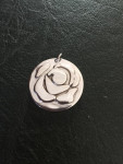 Samira - soldeeroefening/roos in zilver
