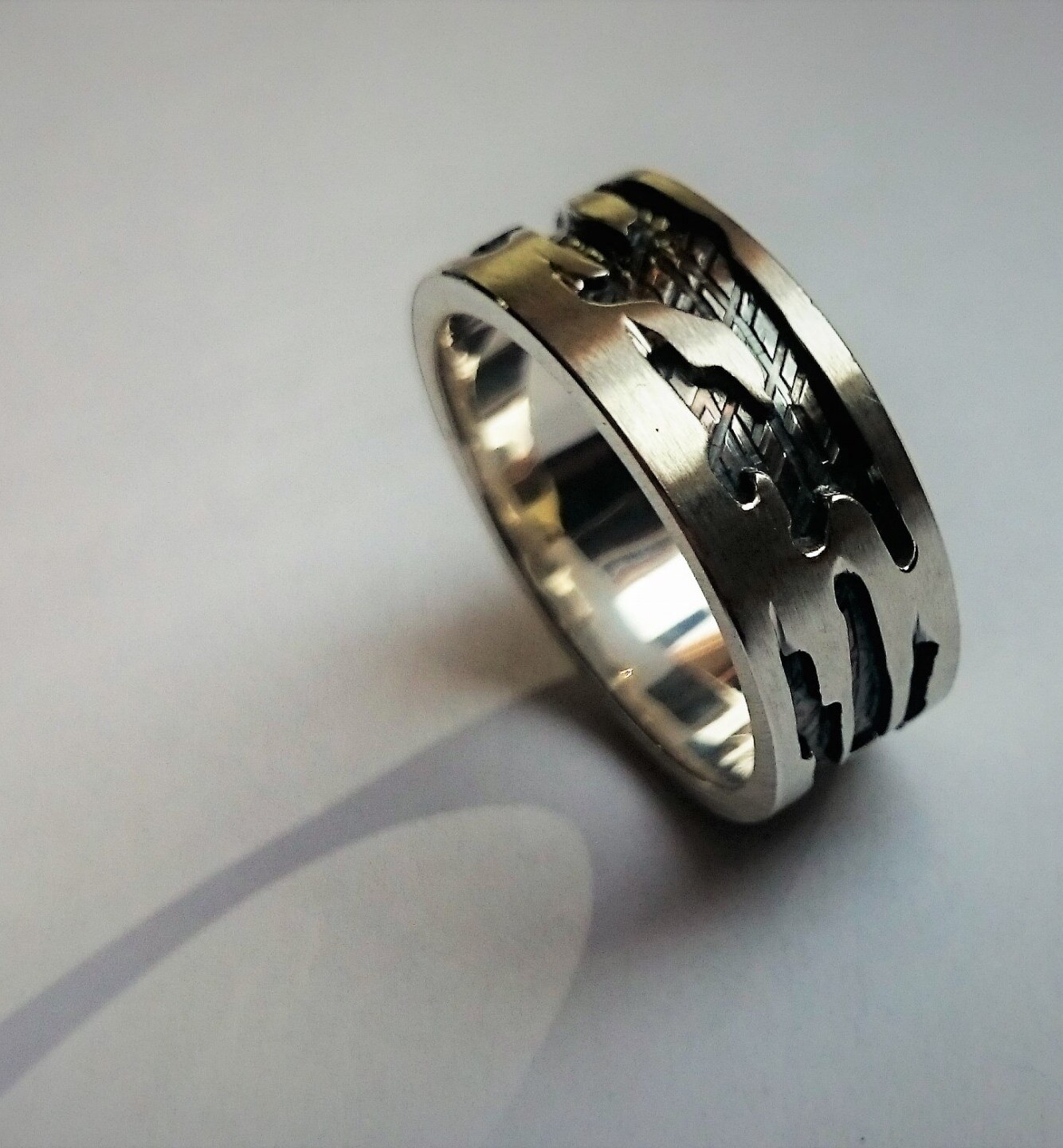 Zilveren ring van Jack Borninkhof