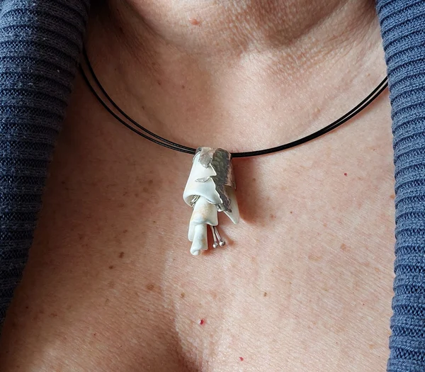 Arno, eigen werk met schelp