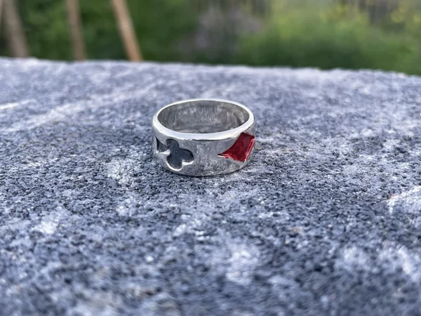 Jesse: meerlaagse ring, eigen ontwerp