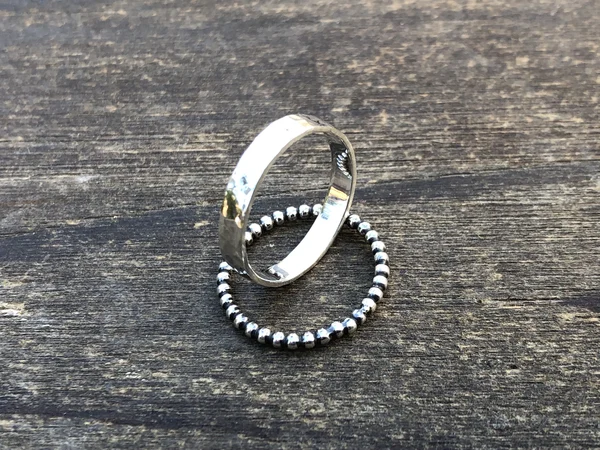 Ans R. opdracht zilveren ring maken