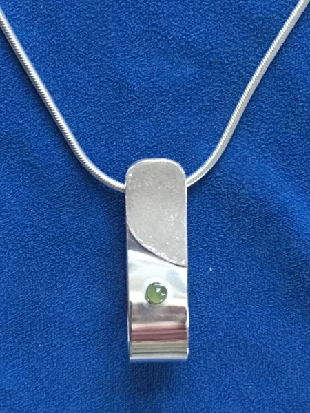 Hetty - zilveren hanger