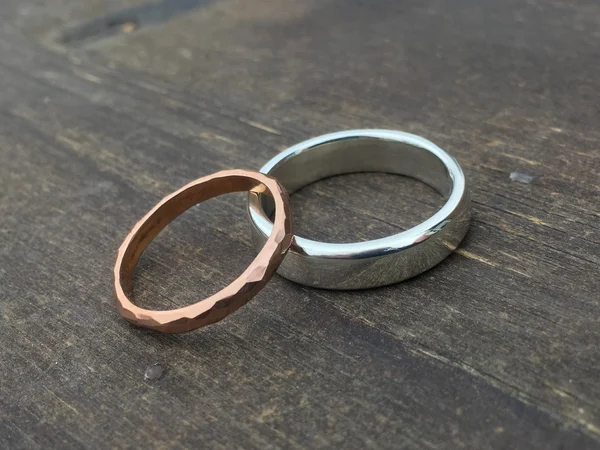 Femke : eigen trouwringen. Eindopdracht