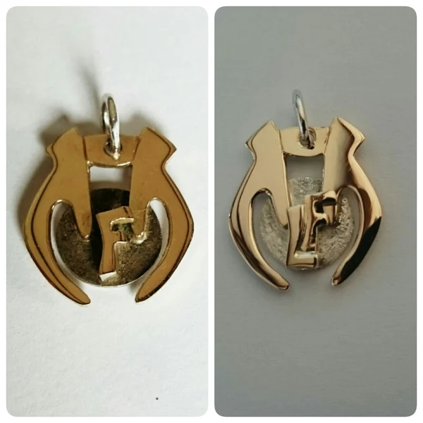 Eerder gemaakte hanger aangepast. Kwam nog een kindje bij
